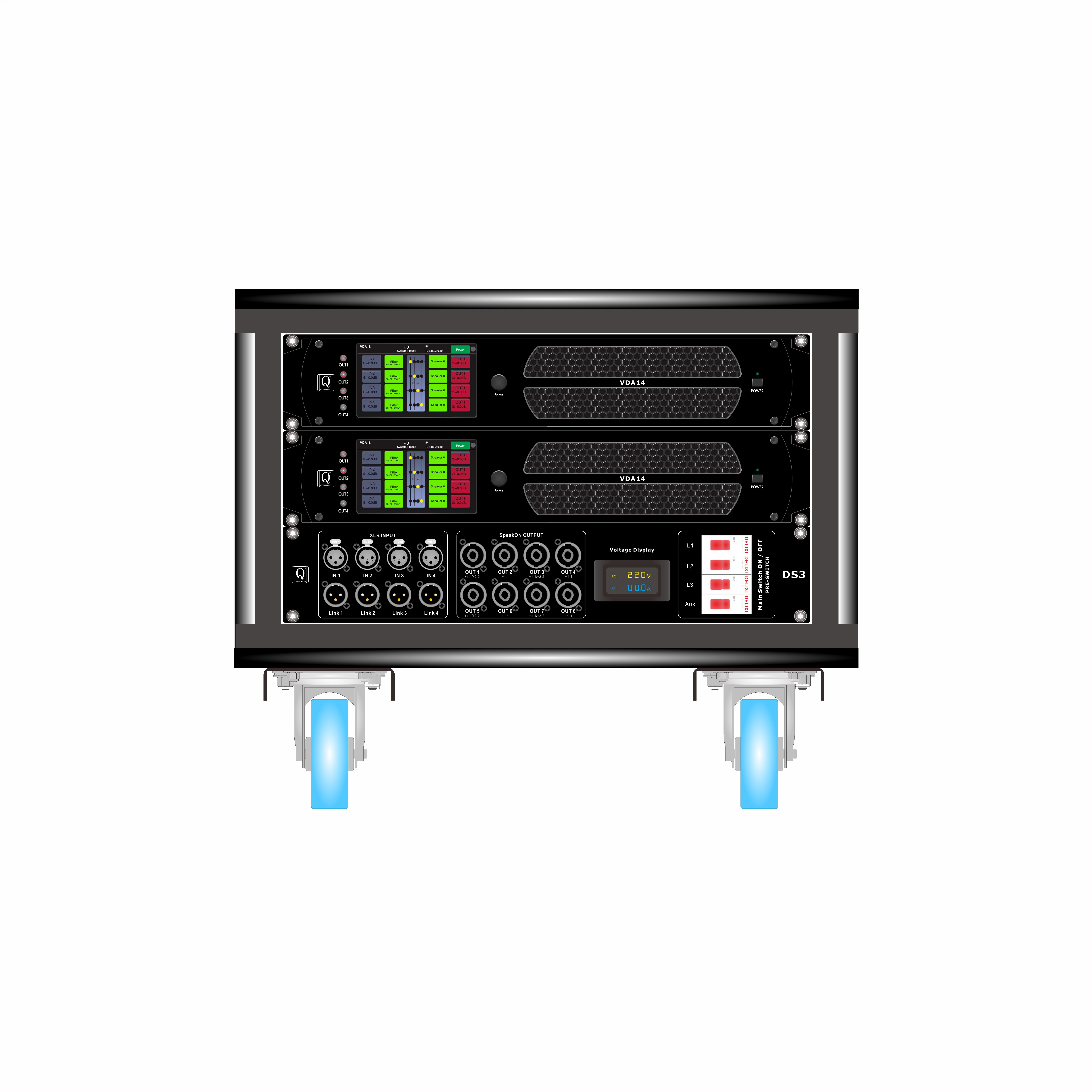 VDA14-Rack2 DS3 正面