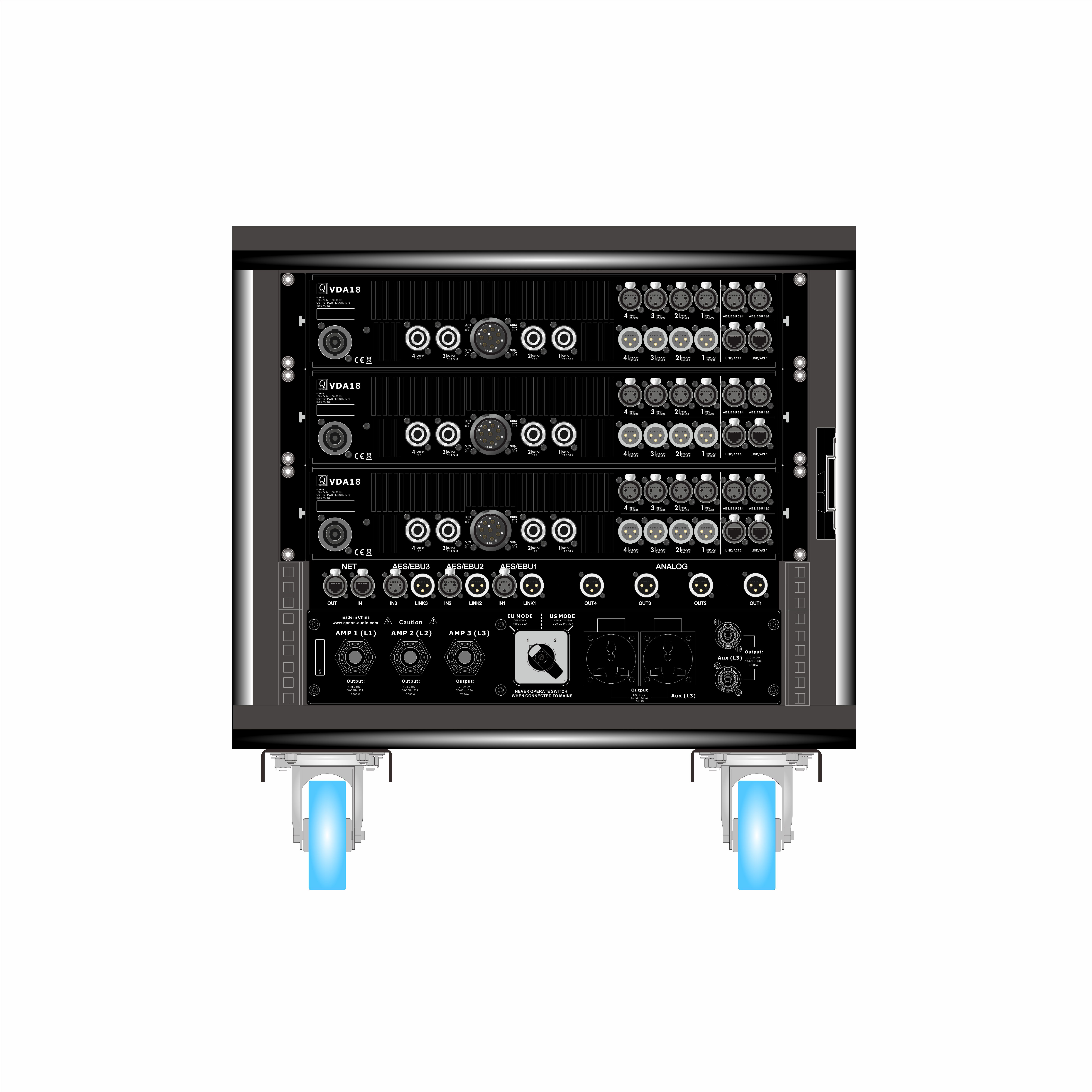 VDA18-Rack 后面