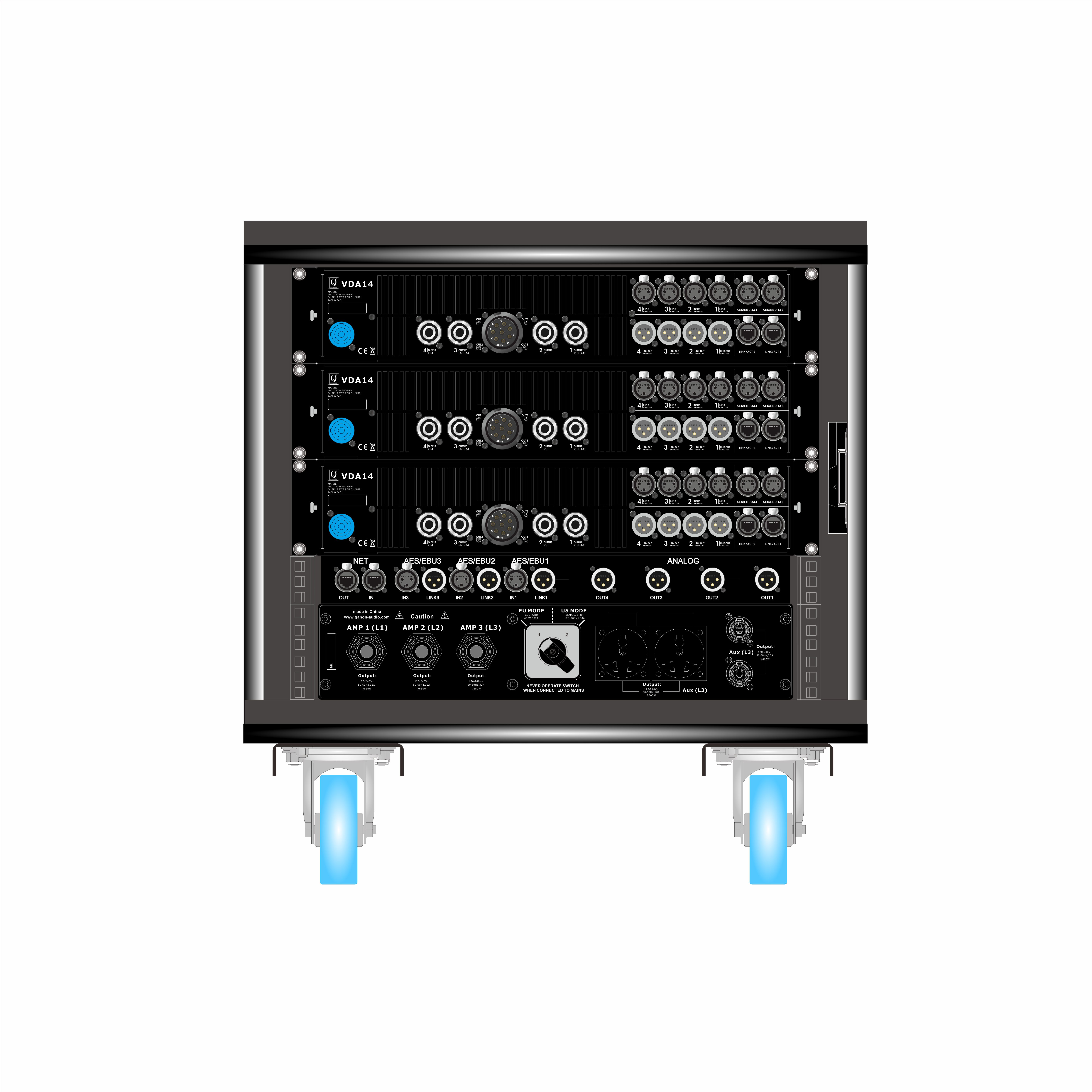VDA14-Rack 后面
