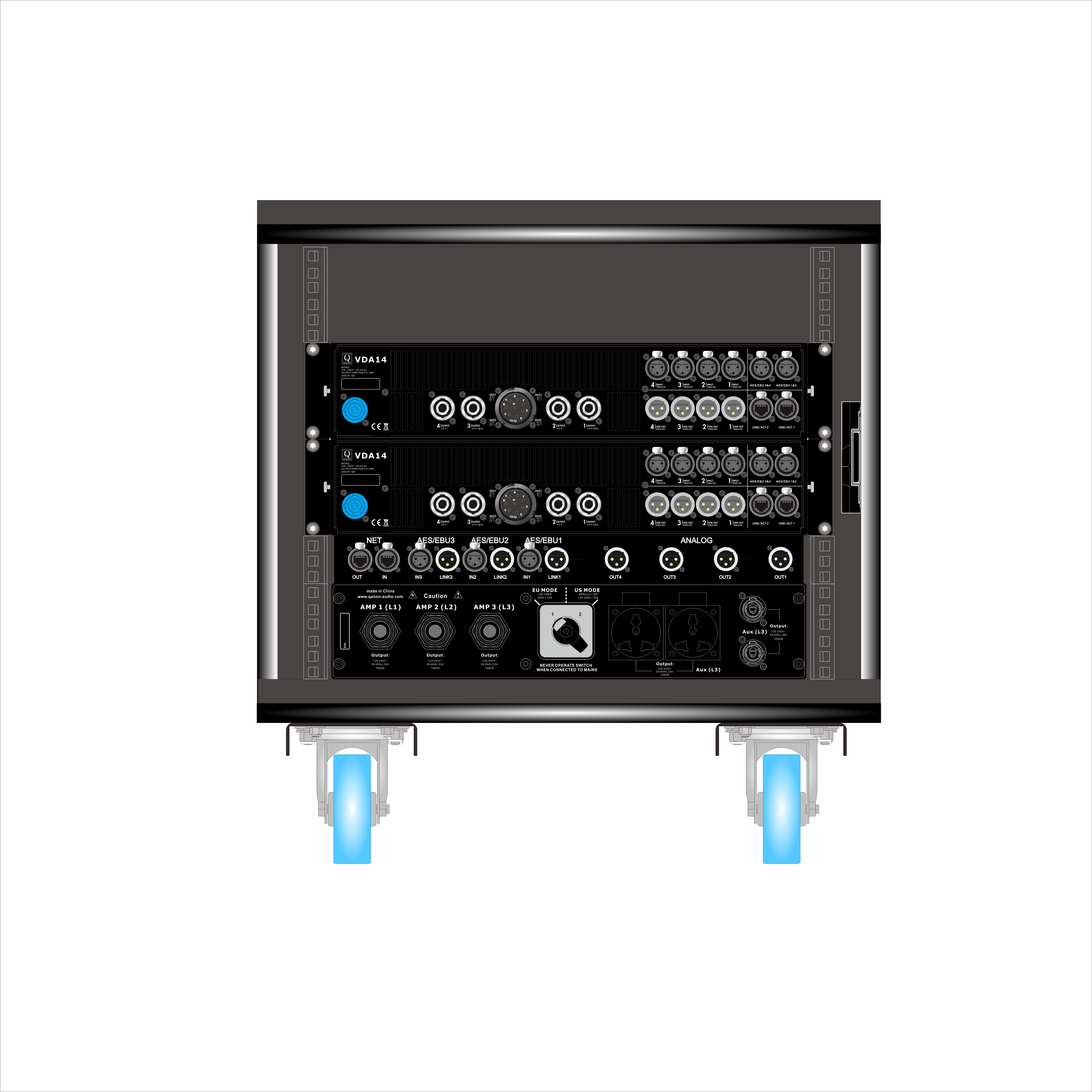 VDA14-Rack2 后面