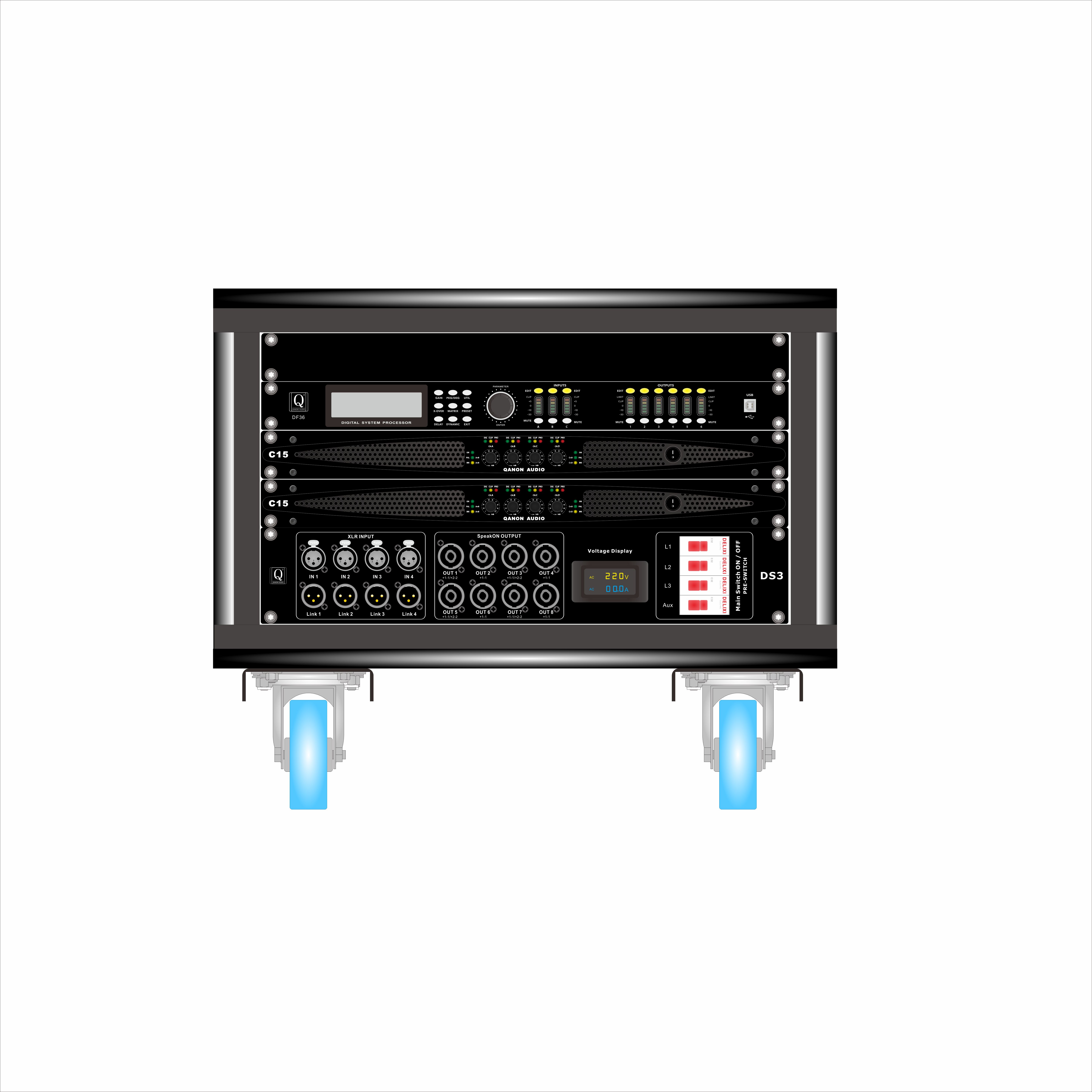 C15-Rack DS3 正面