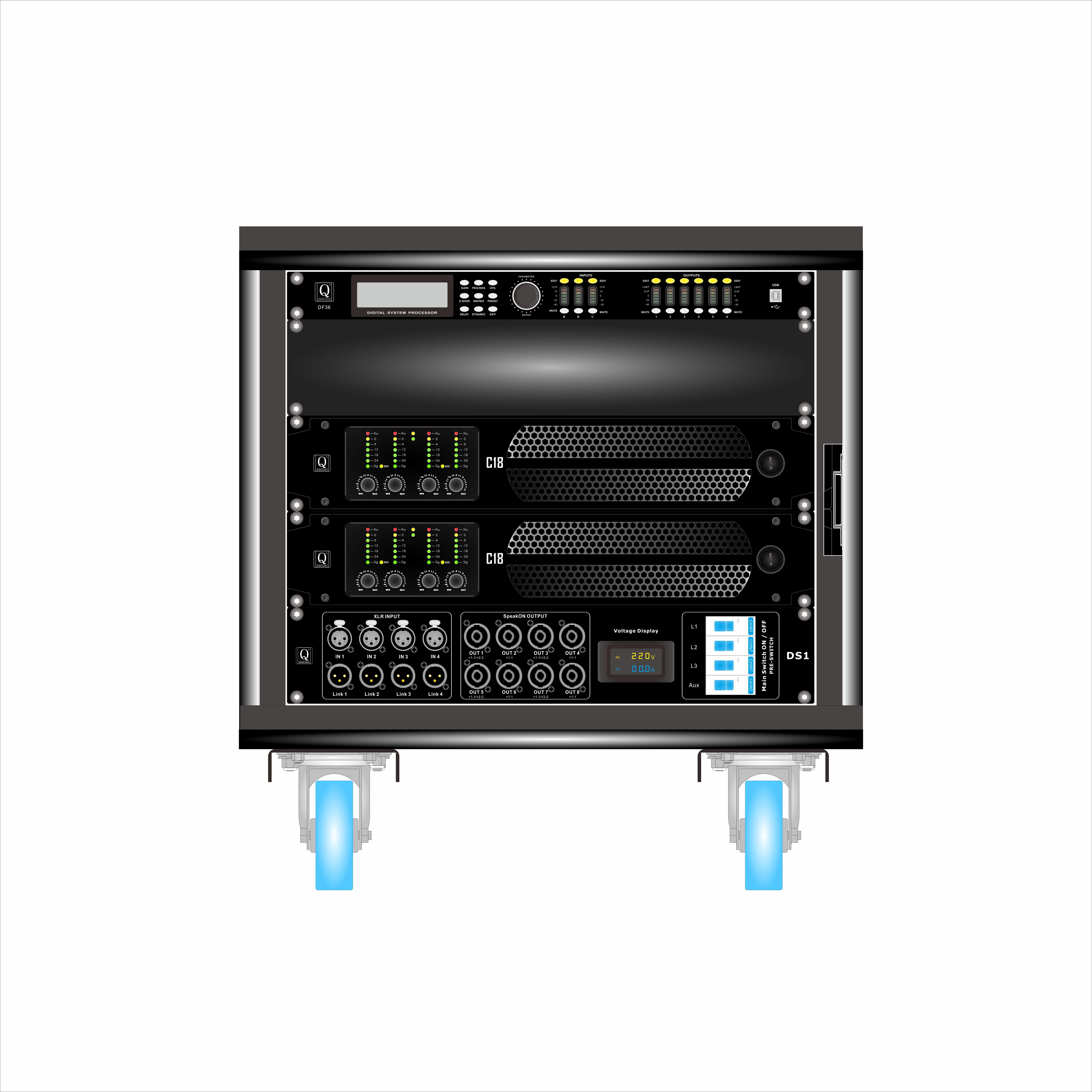 C18-Rack2 DS1 正面